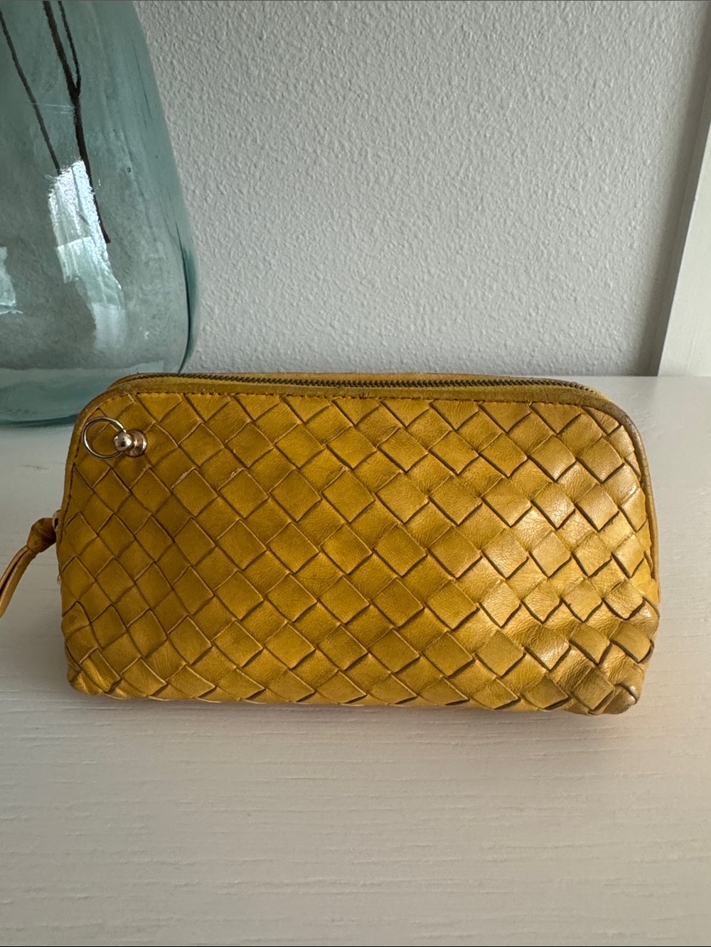 Bottega Veneta Yellow Clutch Pouch - Picture 5 of 10